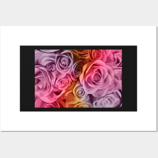 Floral | Roses | Digital Art Posters and Art